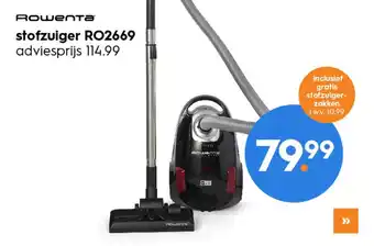 Blokker Rowenta stofzuiger RO2669 aanbieding