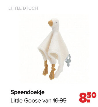 Baby-Dump Speendoekje aanbieding