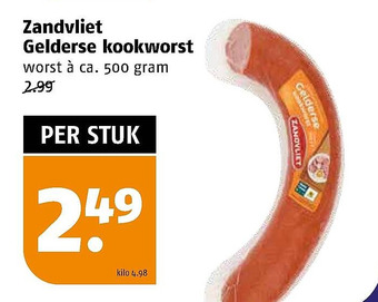 Poiesz Zandvliet Gelderse kookworst aanbieding