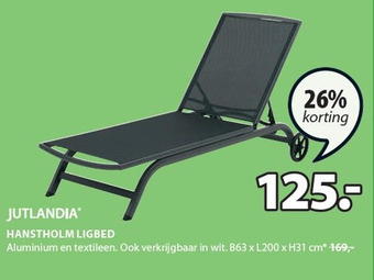 Jysk HANSTHOLM LIGBED aanbieding