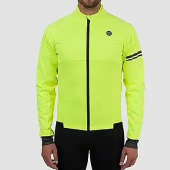 Perry Sport Agu winter essential fietsjas geel heren aanbieding