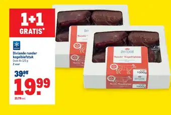 Makro Diviande runder kogelbiefstuk 125g aanbieding