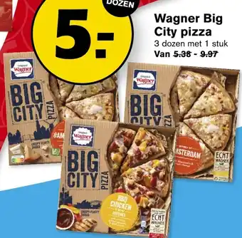 Hoogvliet Wagner big city pizza aanbieding