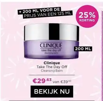 ICI Paris XL Clinique Take The Body Off Cleansing Balm 25% Korting aanbieding