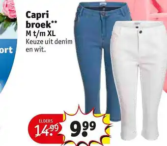 Kruidvat Capri Broek aanbieding