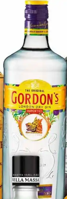 Boni Gordon's london dry gin aanbieding