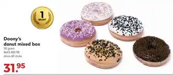 Zegro Doony's donut mixed box 58g aanbieding