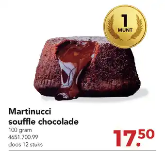 Zegro Martinucci souffle chocolade 100g aanbieding