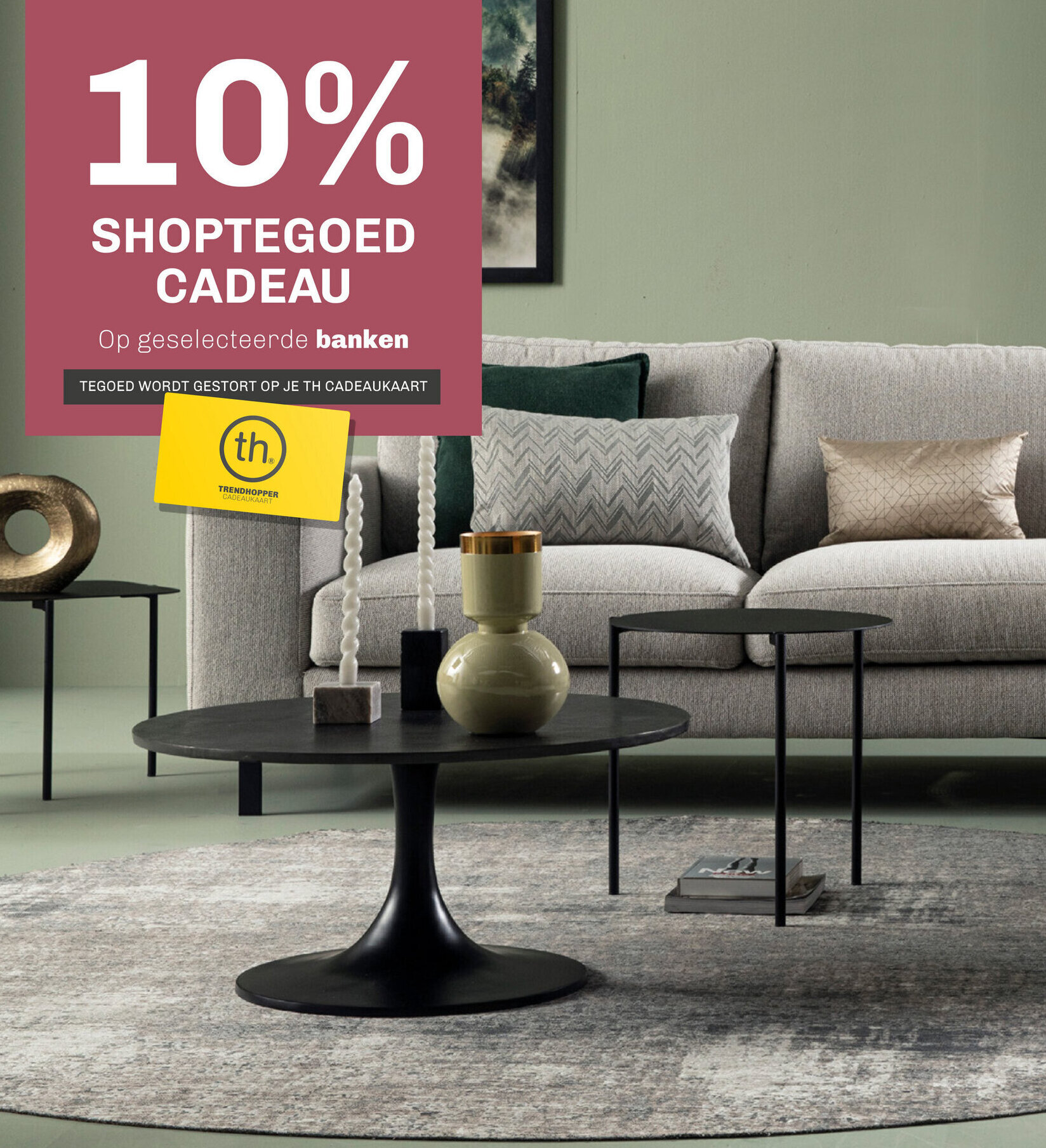 Trendhopper 10% Shoptegoed cadeau aanbieding