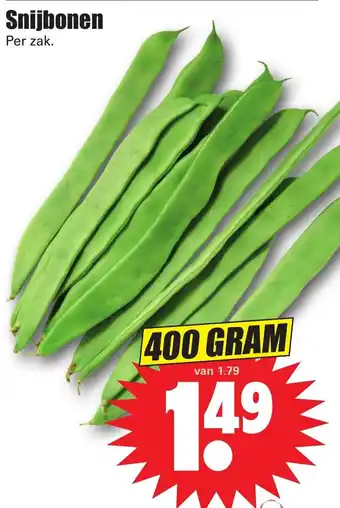 Dirk Snijbonen 400g aanbieding