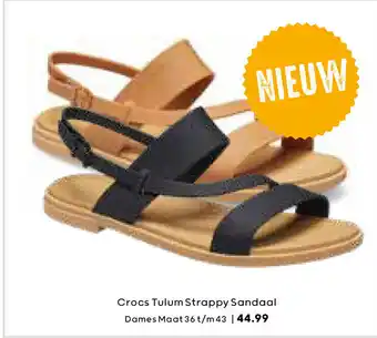 Kampeerwereld Hendriks Crocs tulum strappy sandaal aanbieding