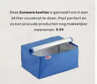 Kampeerwereld Hendriks Sunware koeltas aanbieding