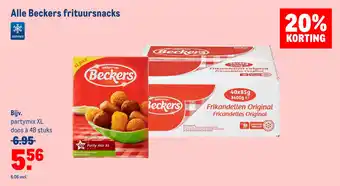 Makro Beckers frituursnacks aanbieding