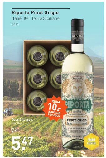 Gall & Gall Riporta pinot grigio aanbieding