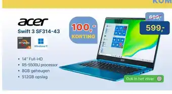 Levix Computershop Acer swift 3 SF314-43 aanbieding