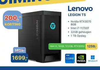 Levix Computershop Lenovo Legion T5 aanbieding