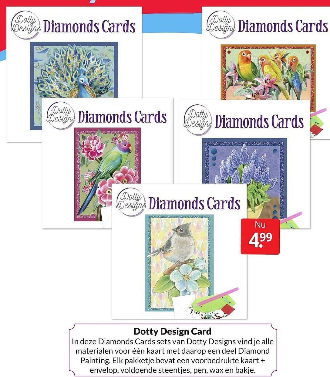 Boekenvoordeel Dotty Design Card aanbieding