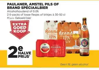 Jumbo Paulaner, Amstel Pils Of Brand Speciaalbier aanbieding