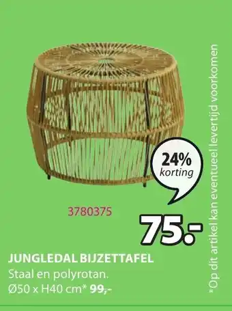 Jysk Jungledal Bijzettafel aanbieding