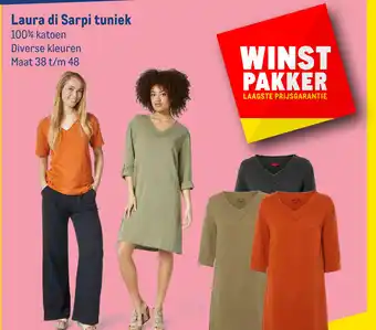 Makro Laura di Sarpi tuniek aanbieding