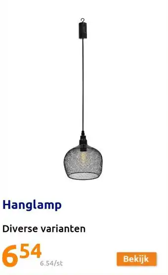 Action Hanglamp aanbieding