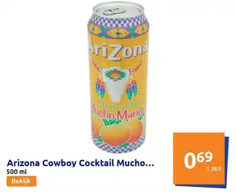 Action Arizona Cowboy Cocktail Mucho Mango aanbieding