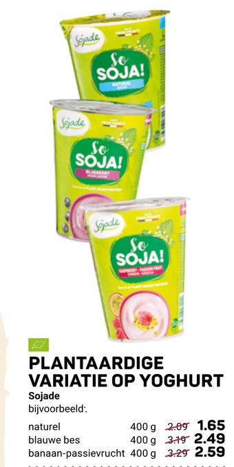 Ekoplaza PLANTAARDIGE VARIATIE OP YOGHURT aanbieding