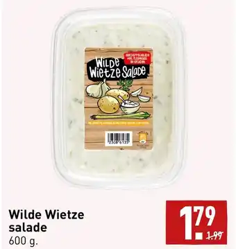 ALDI Wilde wietze salade 600g aanbieding