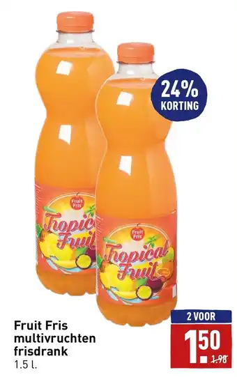 ALDI Fruit fris multivruchten frisdrank aanbieding