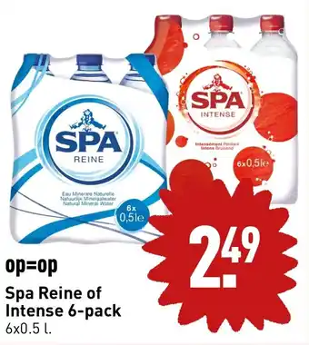 ALDI Spa reine of intense 6-pack aanbieding