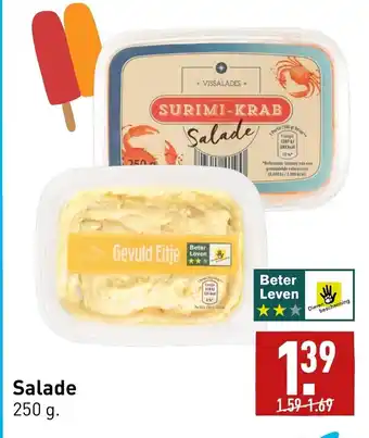 ALDI Salade 250g aanbieding