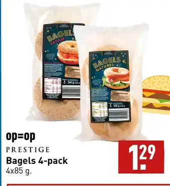 ALDI Bagels 4-pack aanbieding