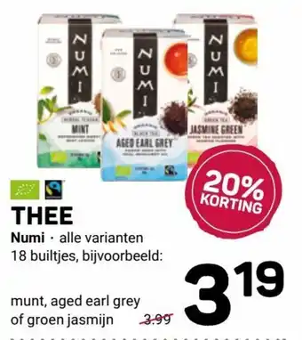 Ekoplaza Thee aanbieding