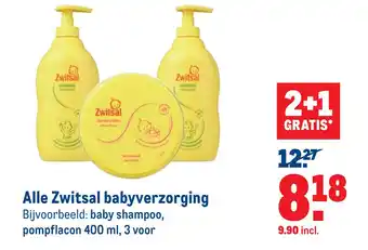 Makro Alle Zwitsal babyverzorging aanbieding