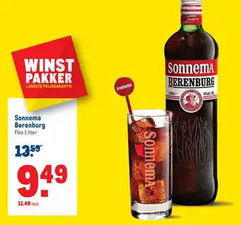 Makro Sonnema Berenburg aanbieding