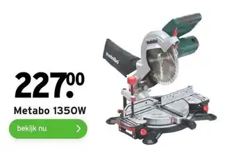 GAMMA Metabo 1350W aanbieding