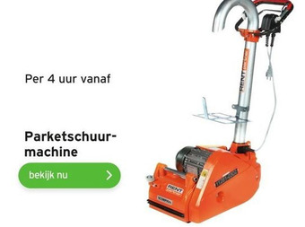 GAMMA Parketschuurmachine aanbieding