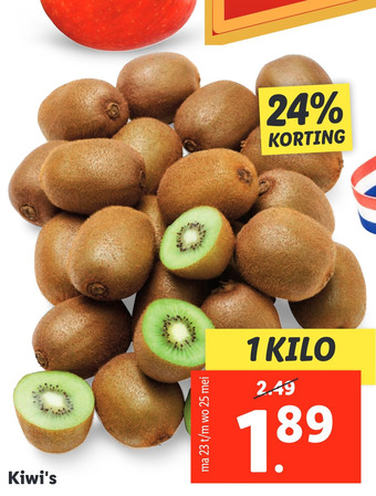 Lidl Kiwi's aanbieding