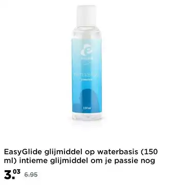 Amazon EasyGlide glijmiddel op waterbasis (150 ml) intieme glijmiddel om je passie nog comfortabeler te maken. aanbieding