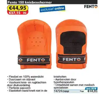 Toolstation Fento 150 Kniebeschermer aanbieding