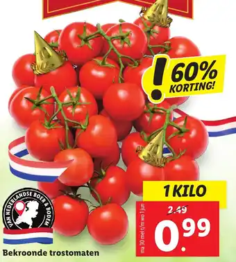 Lidl Bekroonde trostomaten aanbieding