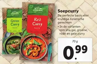 Lidl Soepcurry 70g aanbieding