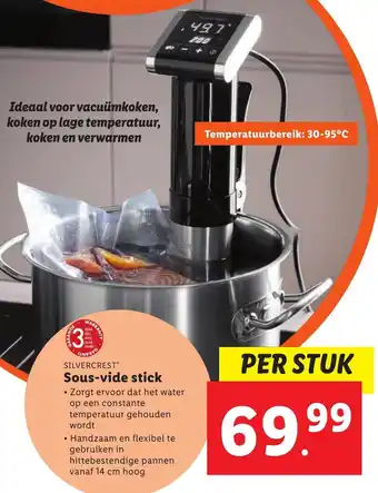 Lidl Silvercrest sous-vide stick aanbieding