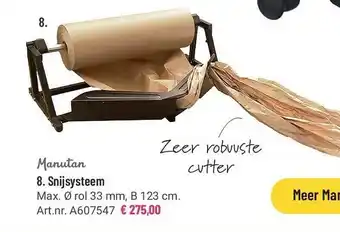 Manutan Manutan Snijsysteem aanbieding