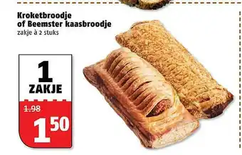 Poiesz Kroketbroodje Of Beemster Kaasbroodje aanbieding