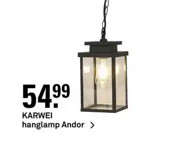 Karwei Karwei Hanglamp Andor aanbieding