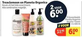 Kruidvat Treaclemoon en Planeta Organica aanbieding