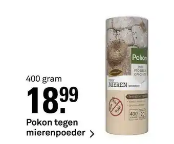 Karwei Pokon Tegen Mierenpoeder 400g aanbieding