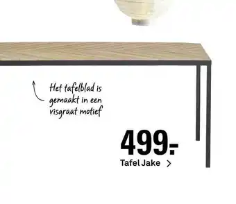 Karwei Tafel Jake aanbieding