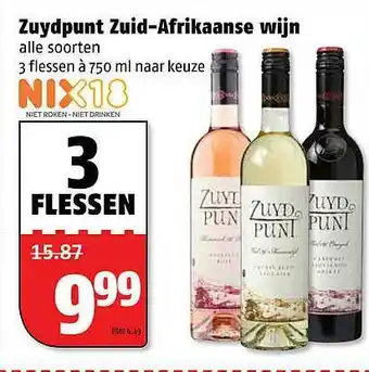 Poiesz Zuydpunt Zuid-Afrikaanse Wijn aanbieding